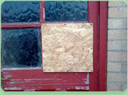 boarded up Bickley